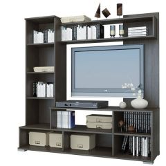Мини-стенка Линда (ясень шимо темный/светлый) в Кировграде - kirovgrad.mebel24.online | фото 3