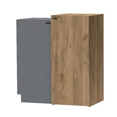 Модульная гостиная Квадро (ЛДСП дуб крафт золотой) в Кировграде - kirovgrad.mebel24.online | фото 6
