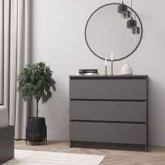 МОРИ МК 800.1 Комод (графит) в Кировграде - kirovgrad.mebel24.online | фото