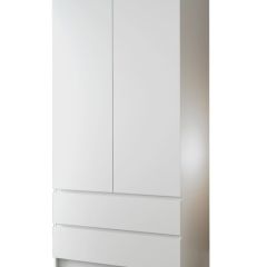 МОРИ МШ 900.1 Шкаф с 2мя дв и 2мя ящ. (белый) в Кировграде - kirovgrad.mebel24.online | фото