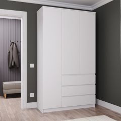 МОРИ МШ 1200.1 Шкаф (белый) в Кировграде - kirovgrad.mebel24.online | фото