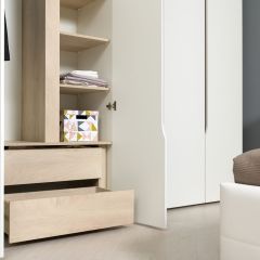 Муссон Шкаф двухстворчатый 13.198 в Кировграде - kirovgrad.mebel24.online | фото 3