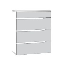 Муссон спальня (модульная) в Кировграде - kirovgrad.mebel24.online | фото 17