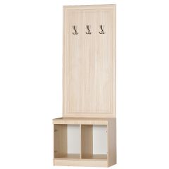Шкаф для одежды открытый №620 Инна Денвер светлый в Кировграде - kirovgrad.mebel24.online | фото 2