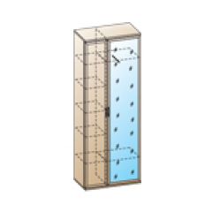 Прихожая Карина композиция 1 (Акация Молдау) в Кировграде - kirovgrad.mebel24.online | фото 2