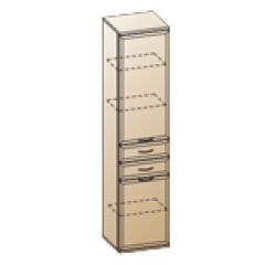 Прихожая Карина композиция 5 (Ясень Асахи) в Кировграде - kirovgrad.mebel24.online | фото 3