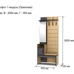 ОЛЬГА-ЛОФТ 1 Прихожая в Кировграде - kirovgrad.mebel24.online | фото 4