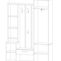 ВИЗИТ Прихожая в Кировграде - kirovgrad.mebel24.online | фото 3