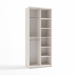 Шкаф 2-х створчатый Дуэт Люкс с зеркалом в Кировграде - kirovgrad.mebel24.online | фото 7