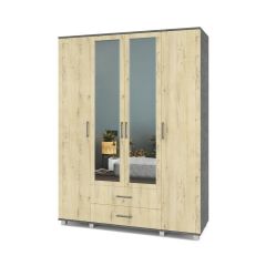 ЕВА Шкаф 4-х дверный Е43 в Кировграде - kirovgrad.mebel24.online | фото 7