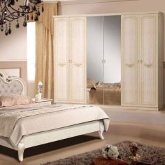Шкаф 6-ти дверный с зеркалами (08.246) Ирина (беж) в Кировграде - kirovgrad.mebel24.online | фото 3