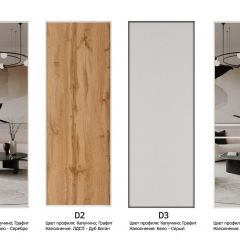 Шкаф-купе 1400 серии SOFT D1+D3+B2+PL1 (2 ящика+1штанга) профиль «Графит» в Кировграде - kirovgrad.mebel24.online | фото 9