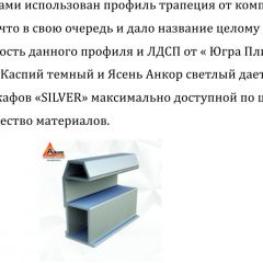 Шкаф-купе 1500 серии SILVER S3+S4+B2+PL4 (2 ящика+F обр.штанга) профиль «Серебро» в Кировграде - kirovgrad.mebel24.online | фото 4