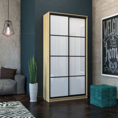 Шкаф-купе Лофт 1200 Шк12-47 (Дуб Сонома) в Кировграде - kirovgrad.mebel24.online | фото 12