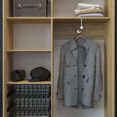 Шкаф-купе Лофт 1200 Шк12-47 (Дуб Сонома) в Кировграде - kirovgrad.mebel24.online | фото 2