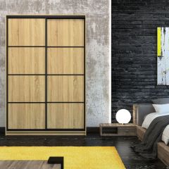 Шкаф-купе Лофт 1600 Шк16-47 (Дуб Сонома) в Кировграде - kirovgrad.mebel24.online | фото 7