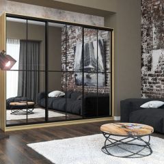 Шкаф-купе Лофт 3000 Шк30-47 (Дуб Сонома) в Кировграде - kirovgrad.mebel24.online | фото 9