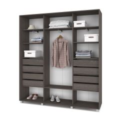 МАРТИН Шкаф-купе Анкор темный (2200*450) М421 в Кировграде - kirovgrad.mebel24.online | фото 4