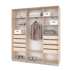 МАРТИН Шкаф-купе Млечный дуб (2200*450) М421 в Кировграде - kirovgrad.mebel24.online | фото 4