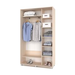 РОЛАНД Шкаф-купе Млечный дуб (450*1300) Р431 в Кировграде - kirovgrad.mebel24.online | фото 3