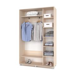 РОЛАНД Шкаф-купе Млечный дуб (450*1400) Р441 в Кировграде - kirovgrad.mebel24.online | фото 3