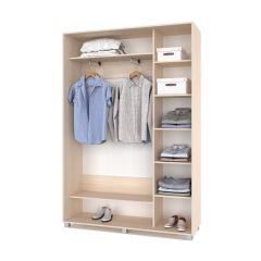 РОЛАНД Шкаф-купе Млечный дуб (450*1500) Р451 в Кировграде - kirovgrad.mebel24.online | фото 3