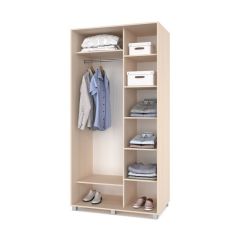 РОЛАНД Шкаф-купе Млечный дуб (600*1100) Р611 в Кировграде - kirovgrad.mebel24.online | фото 2