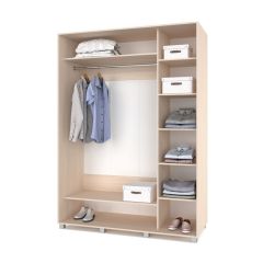 РОЛАНД Шкаф-купе Млечный дуб (600*1800) Р681 в Кировграде - kirovgrad.mebel24.online | фото 2