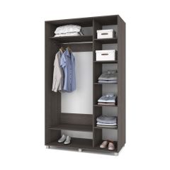 РОЛАНД Шкаф-купе с зеркалом Анкор темный (600*1300) Р632 в Кировграде - kirovgrad.mebel24.online | фото 2