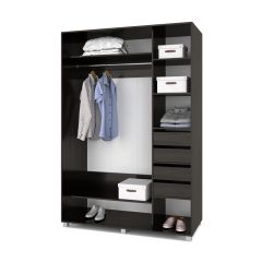 РОЛАНД Шкаф-купе с зеркалом Венге (600*1500) Р652 в Кировграде - kirovgrad.mebel24.online | фото 4