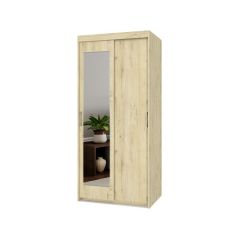 ТОМАС Шкаф-купе с зеркалом Ирландский дуб Т22 в Кировграде - kirovgrad.mebel24.online | фото