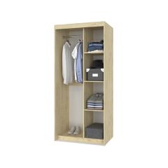 ТОМАС Шкаф-купе с зеркалом Ирландский дуб Т22 в Кировграде - kirovgrad.mebel24.online | фото 2