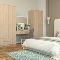 Шкаф Нина (М6) Ясень шимо светлый в Кировграде - kirovgrad.mebel24.online | фото