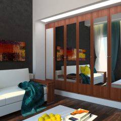 Шкаф распашкой Оксана 1200 (ЛДСП 1 кат.) в Кировграде - kirovgrad.mebel24.online | фото 10