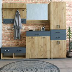 Шкаф с ящиками НКМ Бостон Секция 6 в Кировграде - kirovgrad.mebel24.online | фото 2