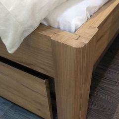 АФИНА Спальный гарнитур Дуб Крафт (модульная) в Кировграде - kirovgrad.mebel24.online | фото 5