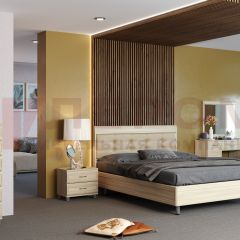 Спальня Мелисса композиция 1 (Ясень Асахи) в Кировграде - kirovgrad.mebel24.online | фото