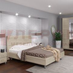 Спальня Мелисса композиция 4 (Ясень Асахи) в Кировграде - kirovgrad.mebel24.online | фото 3