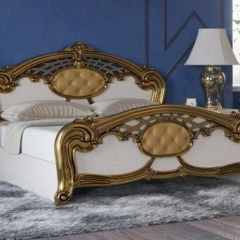 Спальня Ольга (комплект 4 дв.) беж/золото в Кировграде - kirovgrad.mebel24.online | фото 4