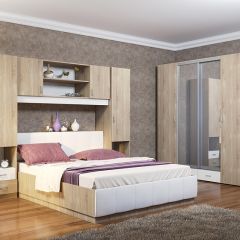 Спальный гарнитур Линда (модульный) в Кировграде - kirovgrad.mebel24.online | фото 2