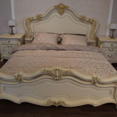 Спальный гарнитур Мона Лиза (крем) 1800 в Кировграде - kirovgrad.mebel24.online | фото 4