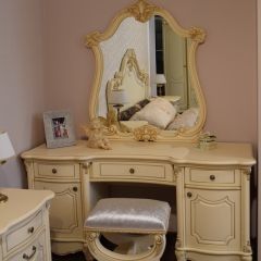 Спальный гарнитур Мона Лиза (крем) 1800 в Кировграде - kirovgrad.mebel24.online | фото 9