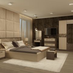 Спальный гарнитур Николь (модульный) в Кировграде - kirovgrad.mebel24.online | фото