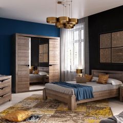 Спальный гарнитур  Соренто (Дуб стирлинг) в Кировграде - kirovgrad.mebel24.online | фото
