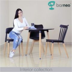 Стол Barneo T-12 (RAL9017 белый, каркас светлый) в Кировграде - kirovgrad.mebel24.online | фото 3