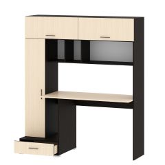 Стол компьютерный ПКС-1 (венге/дуб белфорд) в Кировграде - kirovgrad.mebel24.online | фото 4