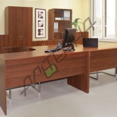 Стол письменный "Универсал" У.С-10 Орех в Кировграде - kirovgrad.mebel24.online | фото 2