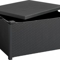 Стол-сундук Арика (Arica storage table) графит в Кировграде - kirovgrad.mebel24.online | фото 2