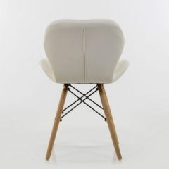 Стул Barneo N-42 Perfecto PU белый в Кировграде - kirovgrad.mebel24.online | фото 4