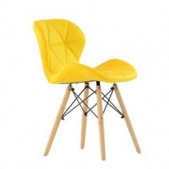 Стул Barneo N-42 Perfecto PU желтый в Кировграде - kirovgrad.mebel24.online | фото 1
